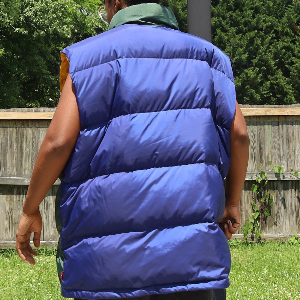 multicolor levi puffer vest - Picture 2 of 10